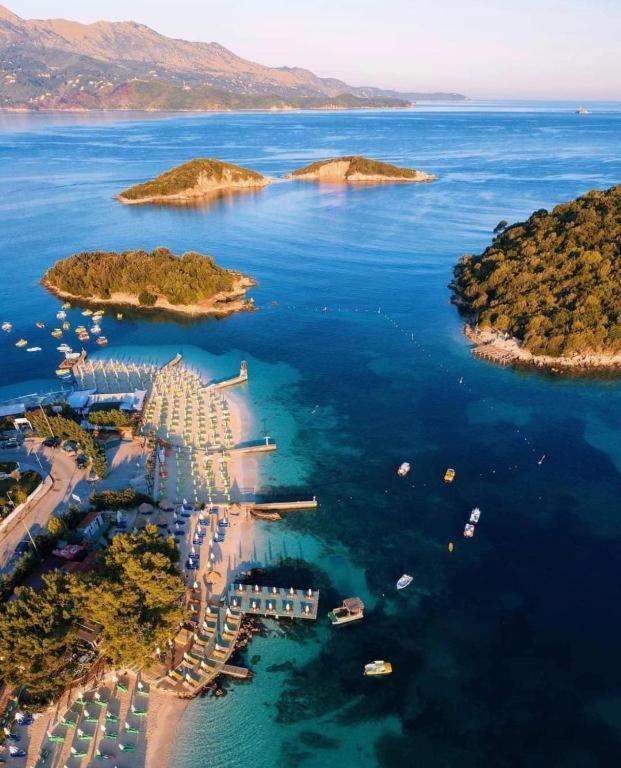 Appartement Vila Butrint à Ksamil Extérieur photo